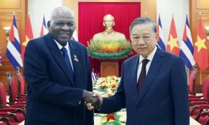 Tổng Bí thư Tô Lâm tiếp Chủ tịch Quốc hội Cuba